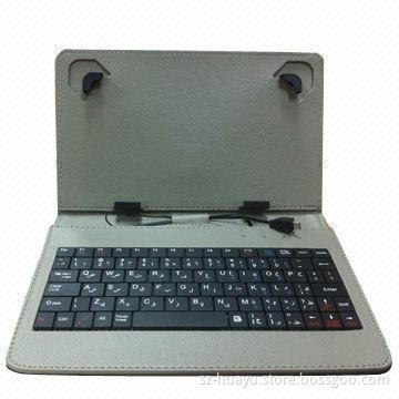 8-inch Universal Black Tablet PC Keyboard Case